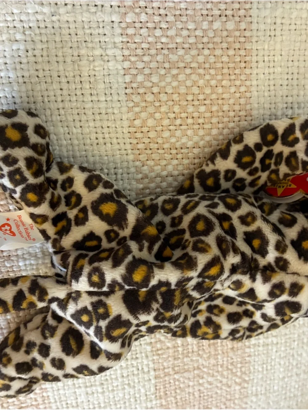 Ty Beanie Babies - “Freckles” the Leopard - 90s Vintage Collectible with tags